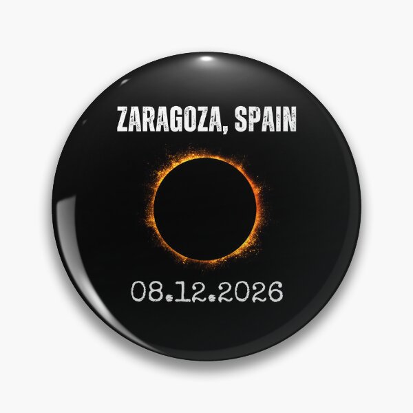 Item preview, Zaragoza Spain Solar Eclipse 08.12.2026 Event designed and sold by snowry.