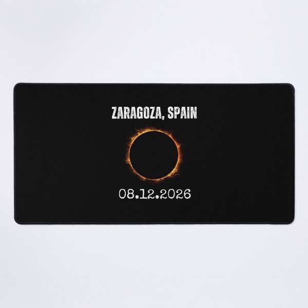 Item preview, Zaragoza Spain Solar Eclipse 08.12.2026 Event designed and sold by snowry.
