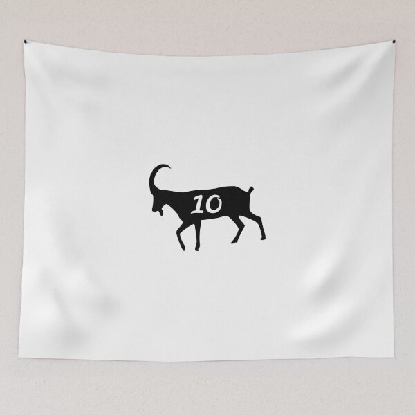 Item preview, Number 10 Goat Greatest Of All Time designed and sold by UnrealShopKelko.