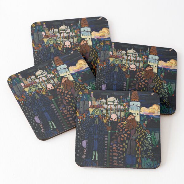 Item preview, Morning - Expressionist Cityscape Painting Abstract Scene for Modern Art Lovers designed and sold by RickE.