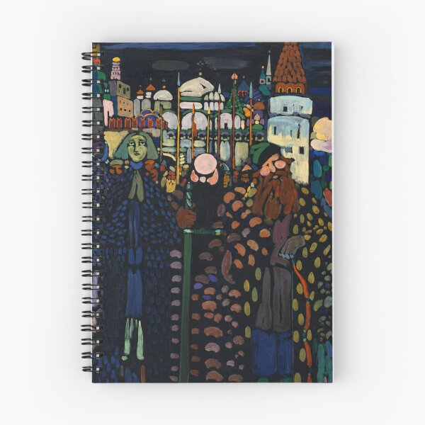Item preview, Morning - Expressionist Cityscape Painting Abstract Scene for Modern Art Lovers designed and sold by RickE.