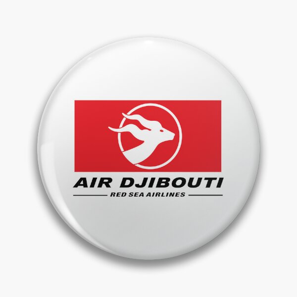 Item preview, Air Djibouti Red Sea Airlines Retro Airline Logo designed and sold by RetroAviation.