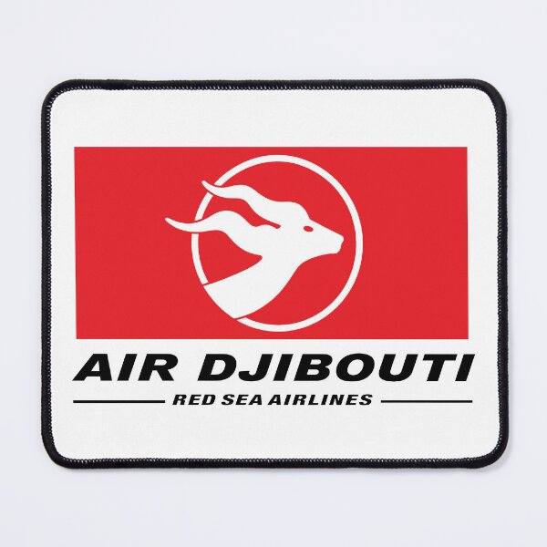 Item preview, Air Djibouti Red Sea Airlines Retro Airline Logo designed and sold by RetroAviation.