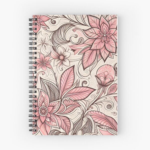 Item preview, Blush Pink Minimal Floral Pattern Art designed and sold by Apex Designs.