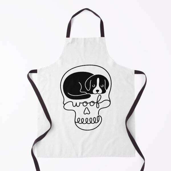 Item preview, Woof Dog Creepy Cute Dog Skull Woof Spooky Goth designed and sold by gunaone-design.