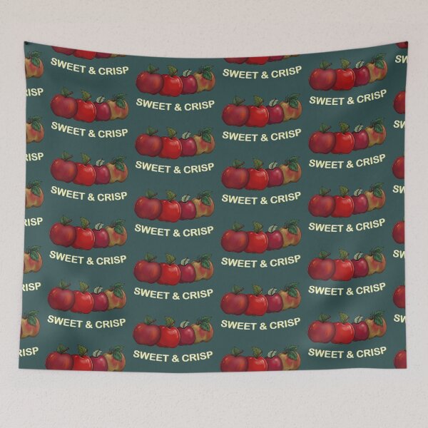 Item preview, Sweet and Crisp Red Apples - Autumn Harvest Aesthetic designed and sold by UkrainianSpain.