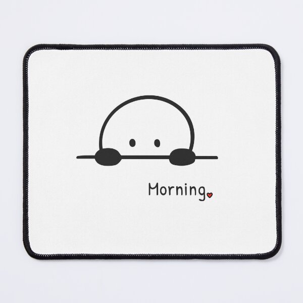 Item preview, Morning stick figure – Minimalist morning design designed and sold by warnoetig.