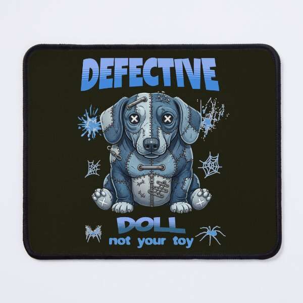 Item preview, Voodoo Dachshund – Not Your Toy Creepy Cute Gothic Dog Design designed and sold by PixelsPaws.