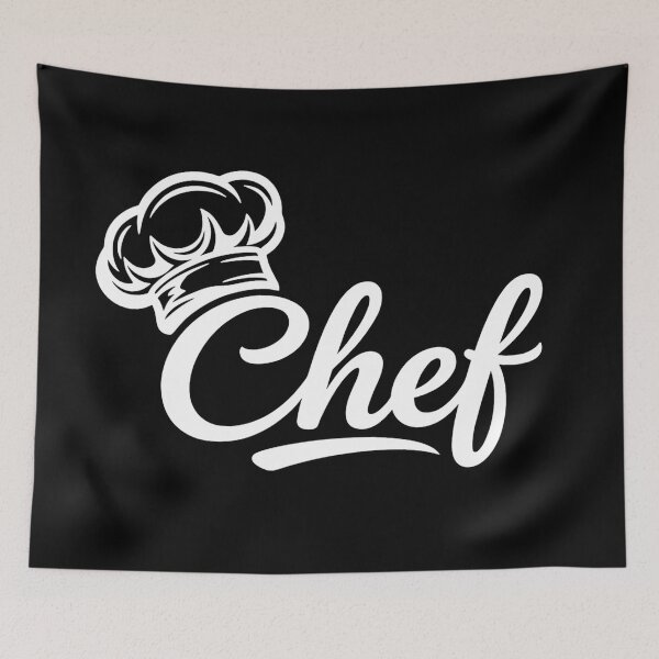Item preview, Professional Chef Hat Script Design designed and sold by TerryCoreCraft.