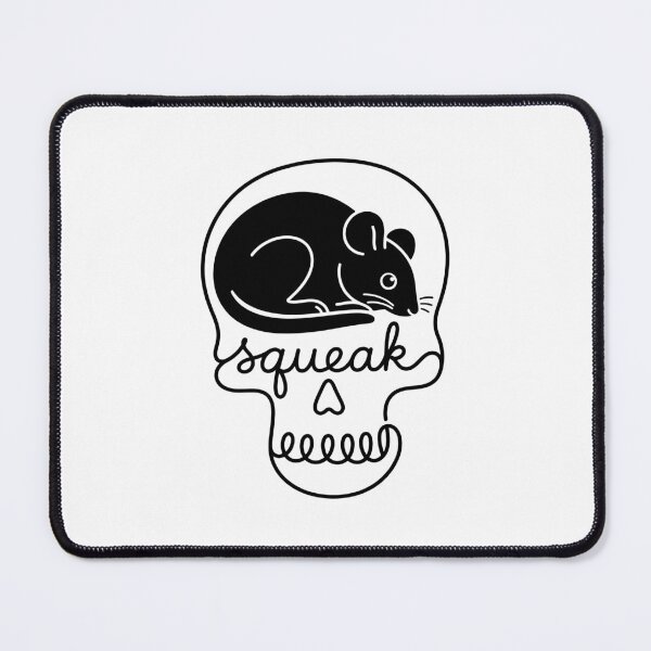 Item preview, Squeak Rat Creepy Cute Mouse Skull Spooky Goth designed and sold by gunaone-design.