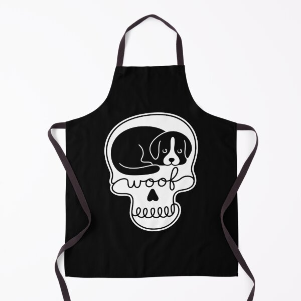 Item preview, Woof Dog Creepy Cute Dog Skull Woof Spooky Goth designed and sold by gunaone-design.