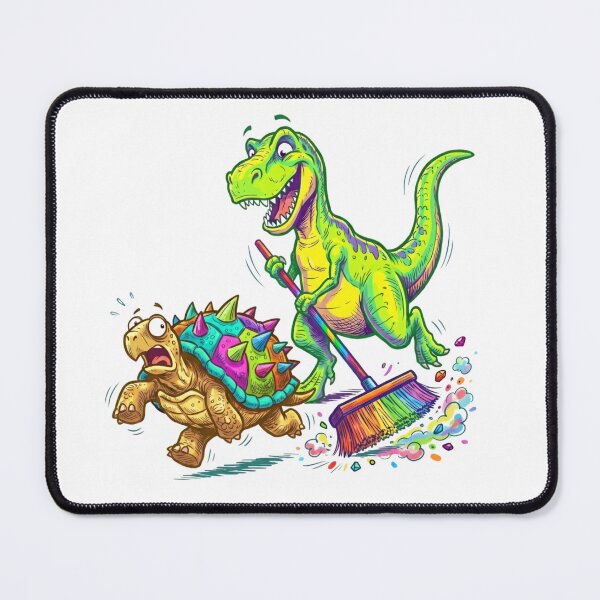Item preview, T-Rex and the Ancient Tortoise designed and sold by PP&RAINBOW SHOP.