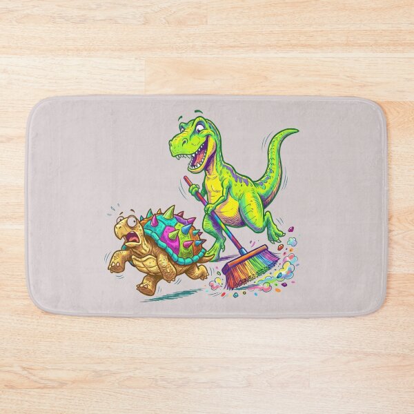 Item preview, T-Rex and the Ancient Tortoise designed and sold by PP&RAINBOW SHOP.