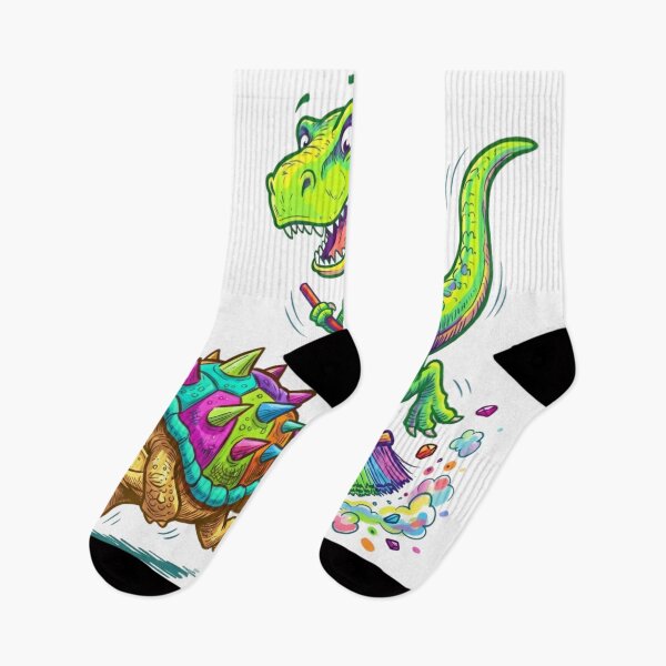 Item preview, T-Rex and the Ancient Tortoise designed and sold by PP&RAINBOW SHOP.