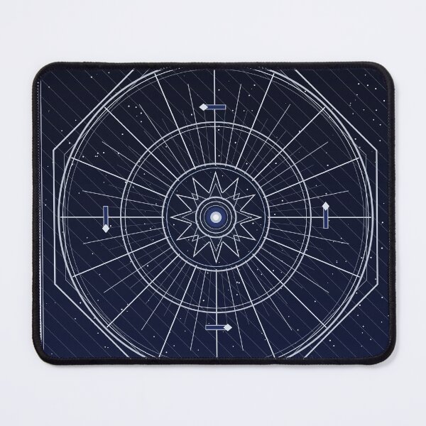 Item preview, Midnight Silver Art Deco Print | Celestial Geometric Poster | Dark Luxury Wall Decor  designed and sold by start-tool.