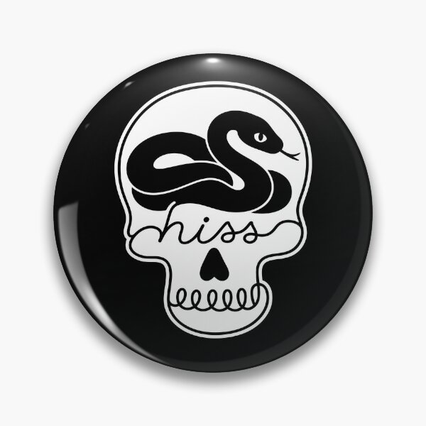 Item preview, Hiss Snake Creepy Cute Snake Skull Hiss Spooky Season designed and sold by gunaone-design.