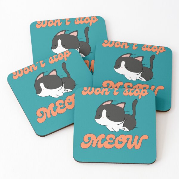 Item preview, Copy of Don't stop meow designed and sold by BritishDelights.