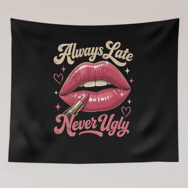 Item preview, Always Late Never Ugly Sassy Lips Lipstick designed and sold by snowry.