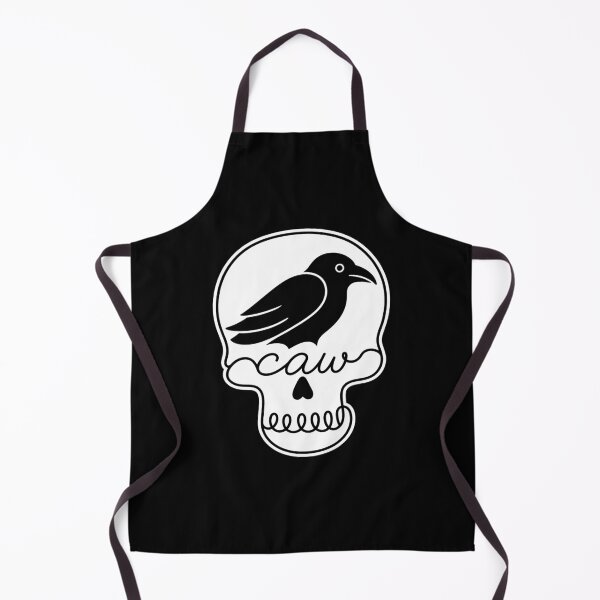 Item preview, Caw Crow Skull Creepy Cute Raven Bird Spooky Season designed and sold by gunaone-design.