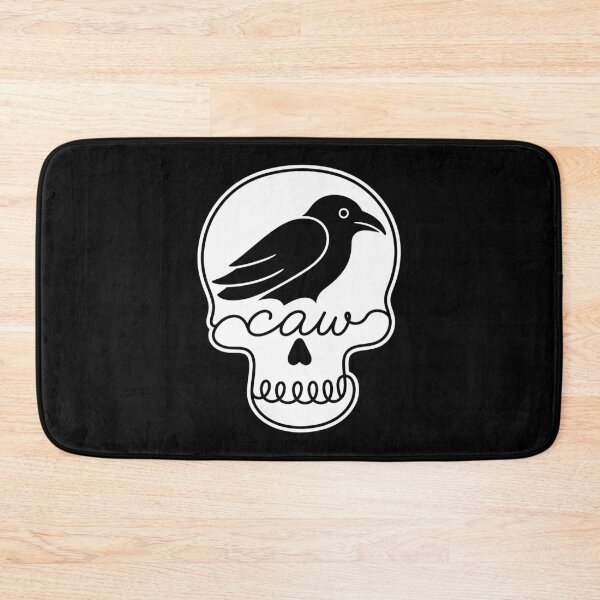 Item preview, Caw Crow Skull Creepy Cute Raven Bird Spooky Season designed and sold by gunaone-design.