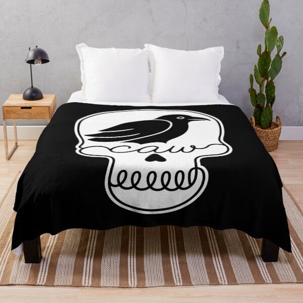 Item preview, Caw Crow Skull Creepy Cute Raven Bird Spooky Season designed and sold by gunaone-design.