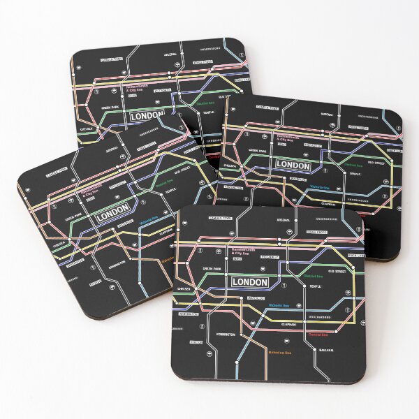 Item preview, London city map british uk designed and sold by oliver polanski.