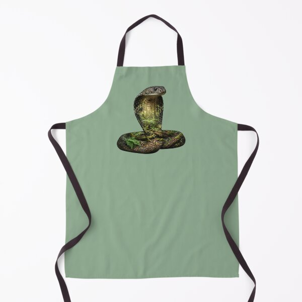 Item preview, King Cobra Double Exposure Rainforest Nature Design designed and sold by BirdsnStuff.