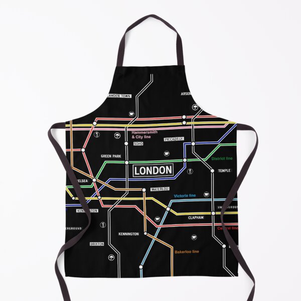 Item preview, London city map british uk designed and sold by oliver polanski.
