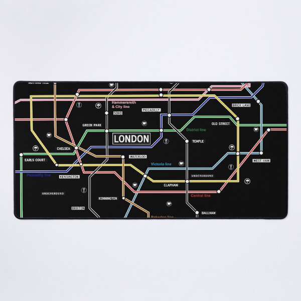 Item preview, London city map british uk designed and sold by oliver polanski.