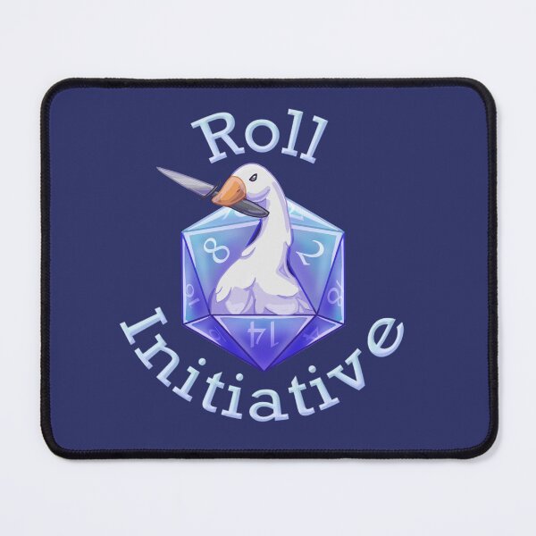 Item preview, Roll Initiative Goose - Blue designed and sold by -Solarly-.