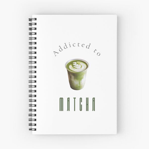 Item preview, Addicted to Matcha — Bold Typography Green Tea Wall Art Print designed and sold by MoodsOfMine.