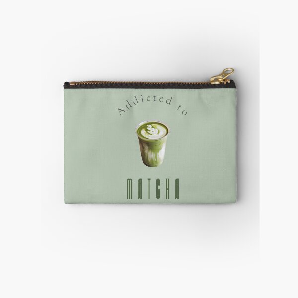Item preview, Addicted to Matcha — Bold Typography Green Tea Wall Art Print designed and sold by MoodsOfMine.