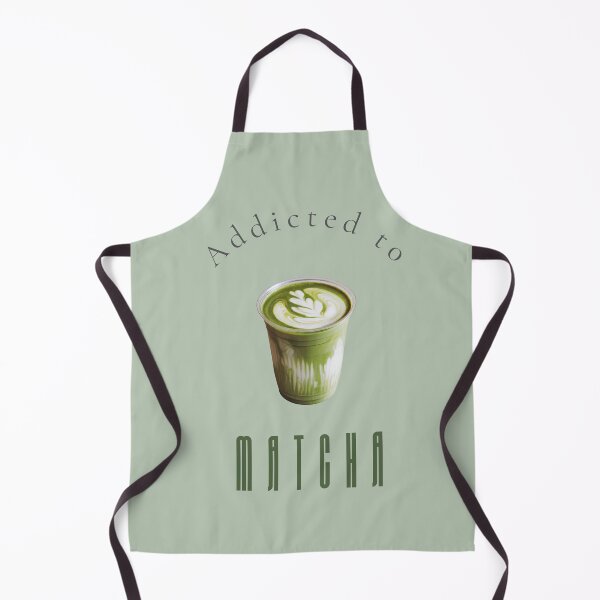 Item preview, Addicted to Matcha — Bold Typography Green Tea Wall Art Print designed and sold by MoodsOfMine.
