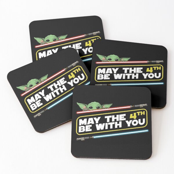 Item preview, May The 4th Be With You - Cute Baby Alien & Lightsabers designed and sold by InkImagination1.