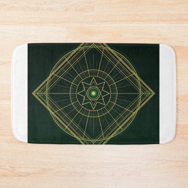 Item preview, Emerald Gold Art Deco Print | Botanical Geometric Poster | Jewel Tone Luxury Wall Decor designed and sold by start-tool.
