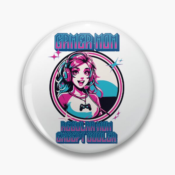 Item preview, Gamer Mom - Regular Mom Except Cooler designed and sold by AlmightyWraithCreations.