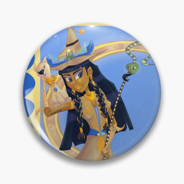 Item preview, Egyptian Witch Stamp – Desert Sun Oracle – Witches of the World designed and sold by PaulaP-C.