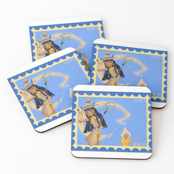 Item preview, Egyptian Witch Stamp – Desert Sun Oracle – Witches of the World designed and sold by PaulaP-C.