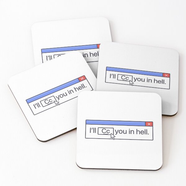 Item preview, I'LL CC YOU IN HELL designed and sold by oddwonders.