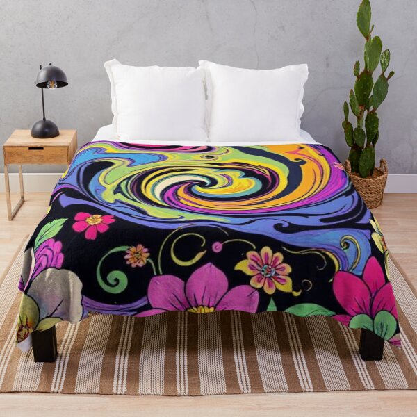 Item preview, Psychedelic Floral Landscapes designed and sold by AllAroundArtist.
