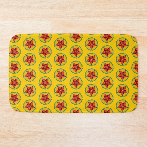 Item preview, Abstract flower of spring, green and gold designed and sold by Provinces de France.