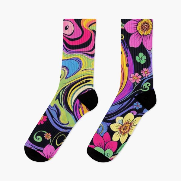 Item preview, Psychedelic Floral Landscapes designed and sold by AllAroundArtist.