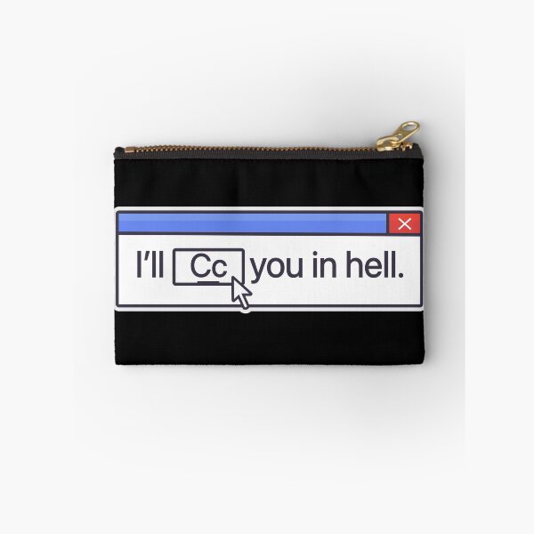 Item preview, I'LL CC YOU IN HELL designed and sold by oddwonders.