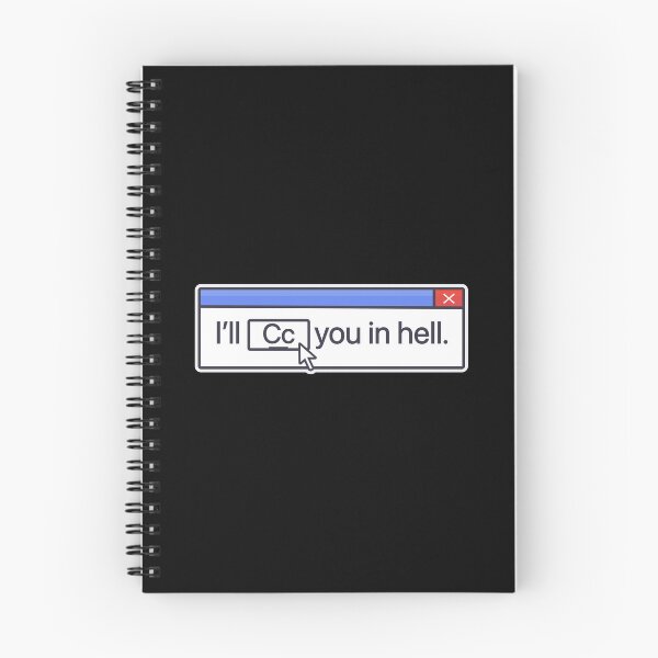 Item preview, I'LL CC YOU IN HELL designed and sold by oddwonders.