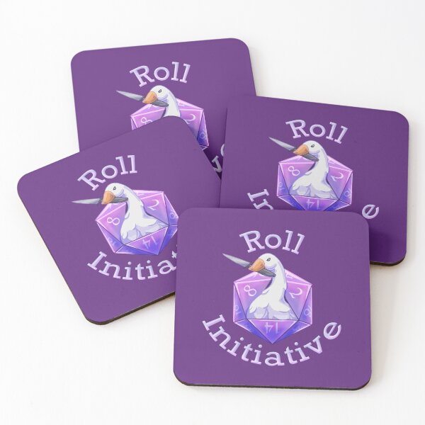 Item preview, Roll Initiative Goose - Purple designed and sold by -Solarly-.