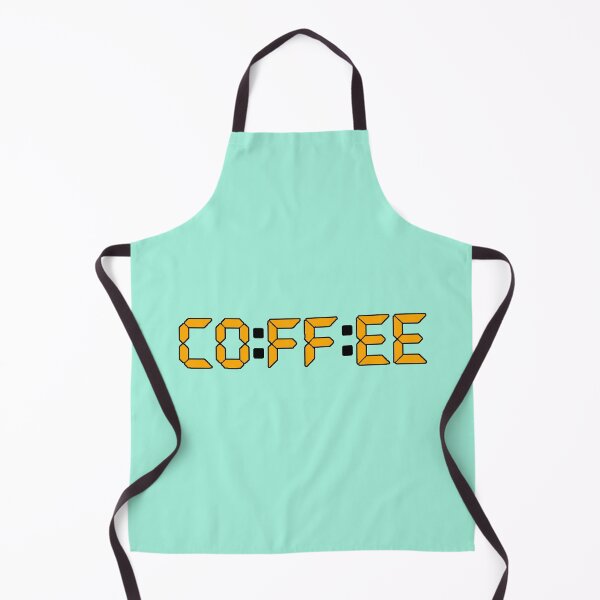 Item preview, CO:FF:EE Coffee Time Digital Clock designed and sold by AstronautMerch.