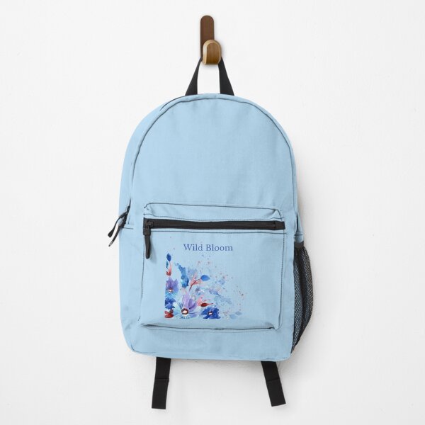 Item preview, Wild Bloom Blue Aesthetic Watercolor Flowers designed and sold by MadeByMira.