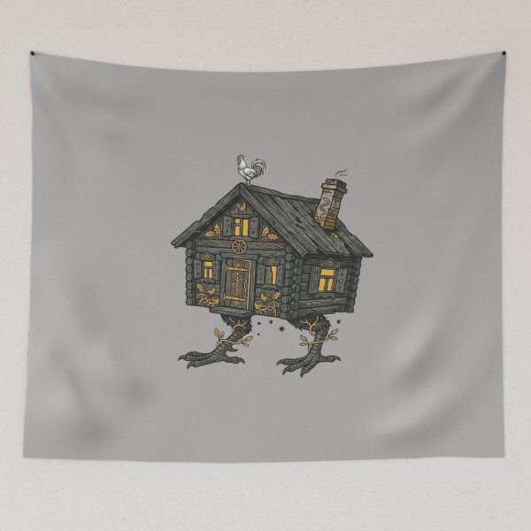 Item preview, Hut on Chicken Legs designed and sold by Mission Ready.