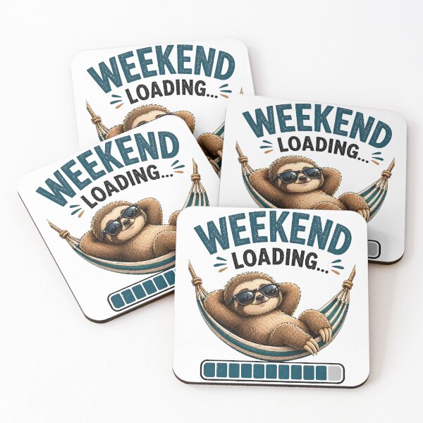 Item preview, Weekend Loading Sloth Shirt Funny Weekend Shirt Lazy Sloth Meme Friday Mood Shirt Chill Vibes Gift designed and sold by Digital Culture Studio.