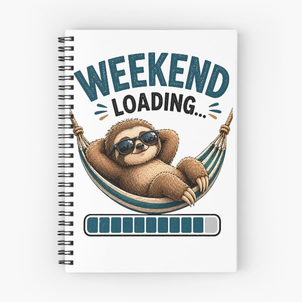 Item preview, Weekend Loading Sloth Shirt Funny Weekend Shirt Lazy Sloth Meme Friday Mood Shirt Chill Vibes Gift designed and sold by Digital Culture Studio.